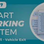 Smart Parking System GUI Using Java Swing Vehicle Exit Part 17