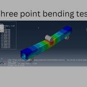 Three Point Bending Test In ABAQUS