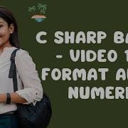 C Sharp Basics Video 19 Format Alpha Numeric