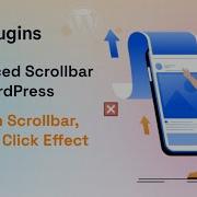 Advanced Scrollbar Plugin Overview Custom Scrollbar Cursor Click Effect For WordPress Made Easy