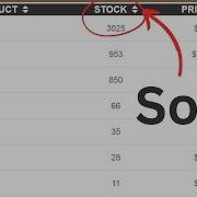 JavaScript How To Sort HTML Table Rows By Column Header Icon Click With JavaScript