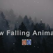 Snow Falling Animation Using CSS