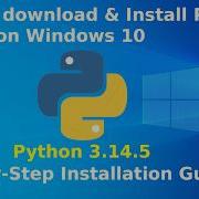 Как скачать и установить Python 3 14 5 на Windows 10