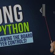 How To Code Classic PONG In Python Using Pygame Part 1 Draw The Game And Create Player Controls