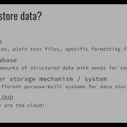 CS1520 Lecture 20 Using Google Cloud Datastore