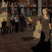 Flamenco Dance Group In Plaza De España Sevilla September 2019