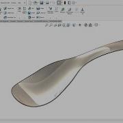 SolidWorks Surface Tutorials Design Spoon In Solidworks