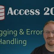 36 VBA Debugging And Error Handling Programming In Microsoft Access 2013