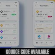Cryptocurrency Wallet Mobile UI Template With Source Code Expo React Native