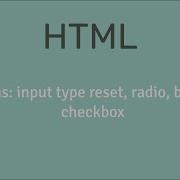 Allow User To Select One Or Multiple Choice Radio Checkbox Reset Button HTML Forms Let S Learn