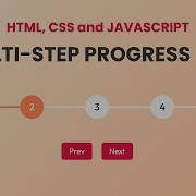 Create A Multi Step Progress Bar With JS