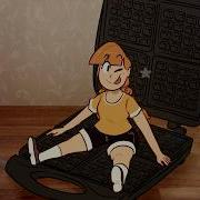 Sunny Waffle Flattening And Food Transformation