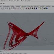 Strange Attractor In Grasshopper With Chimpanzee Plug In