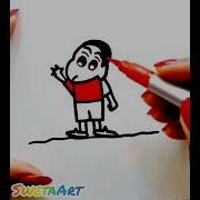 Easy Shinchan Drawing Ytshorts Shorts Viral