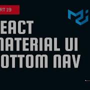 React Material UI Tutorial 19 Bottom Navigation Component Material UI Tutorial