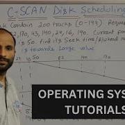 C SCAN Disk Scheduling Algorithm Operating System Tutorials In Hindi