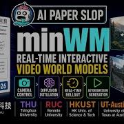 MinWM полностековая Open Source платформа для интерактивных видеомоделей мира в реальном времени