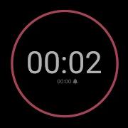 2 Second Countdown Timer IPhone Timer Style