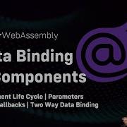 Учебное пособие по Blazor WebAssembly NET 6 Привязка данных и компоненты