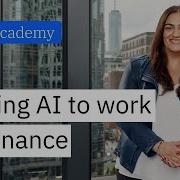 Putting AI To Work For Finance