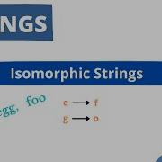 Check If Two Given Strings Are Isomorphic To Each Other Solution In JAVA