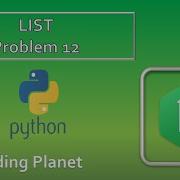 Python Challenge 12 List HackerRank Solution Coding Planet