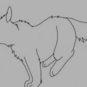 Running Wolf Animation