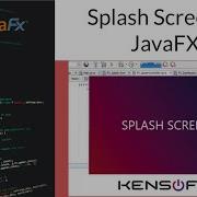 JavaFX Tutorial Splash Screen In JavaFX Using NetBeans IDE