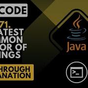LeetCode 1071 Наибольший общий делитель строк Java
