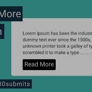 How To Create Read More Show More Button Using A Little JavaScript