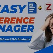 Best Reference Manager And Citation Tool Every Research Student Should Use 2025