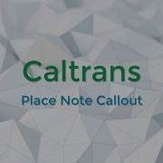 Place Note Tool Callout Option