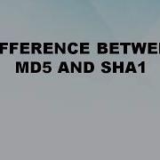 Difference Between Message Digest And Secure Hash Algorithm MD5 Vs SHA1 Difference World