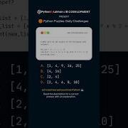 Python Quiz Question No 3