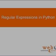 Regular Expressions In Python