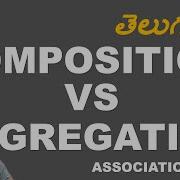 Java Interview JAVA Composition VS Aggregation Association In Java Explained In Telugu