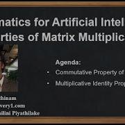 Machine Learning Tutorial Python Mathematics 6 Properties Of Matrix Multiplication