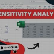 Sensitivity Analysis Microsoft Excel