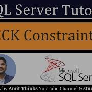 SQL CHECK Constraint SQL Server Tutorial For Beginners