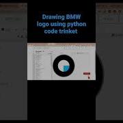 Drawing Bmw Logo Using Python Code Programming Technology Tech Compiler Coding Trinket