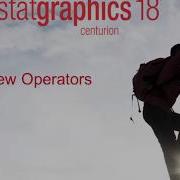New Operators In Statgraphics 18