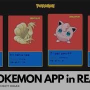 Pokémon Application In ReactJS ReactJS Projects