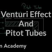Venturi Effect And Pitot Tubes Fluids Physics Khan Academy