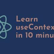 UseContext React Hooks React Context Api React Tutorial Part 5