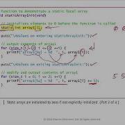 08 1 Ch6 Automatic And Static Arrays