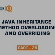 Java Inheritance Method Overloading And Overriding Part 29 QO BOX