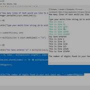 Java 10 Count The Number Of Digits In A String Input Using The CharAt Method Using For Loops