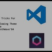 Vscode Glowing Theme Using Synthwave 64