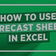 Forecasting In Excel How To Use Forecast Sheets In Excel