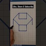 3D Shape HEXAGONAL CUBOID